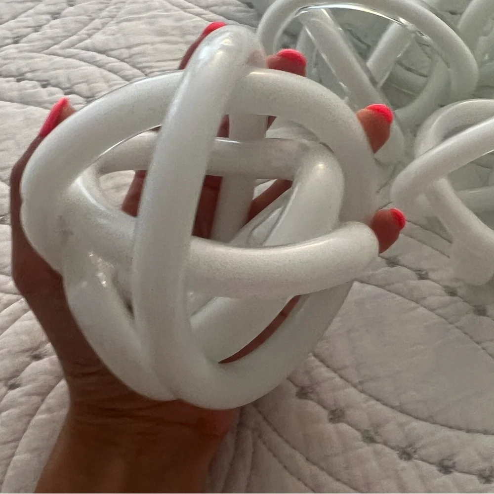 Orbit Glass Decor Ball. 6 balls